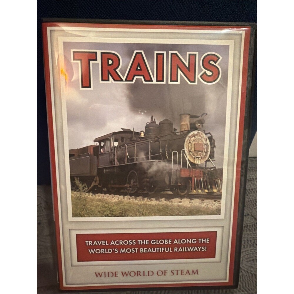 Trains Wild World of Steam DVD 6 Disc Set Wide World Of Entertainment